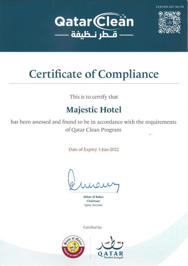 Majestic Hotel 도하 외부 사진